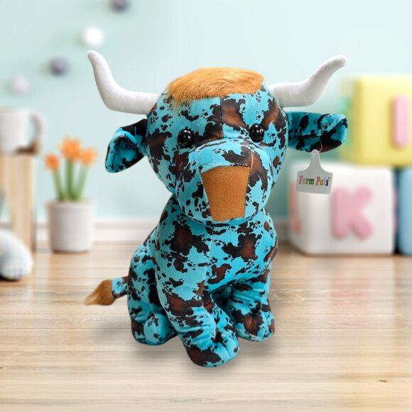 Kids Toys For All - Western Farm Pals Stuffed Plushies | Stuffed Farm Animals MD - Picture 1 of 9